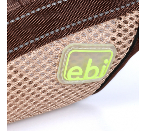 EBI Netz-Maulkorb - braun - S - 14-28cm / ø16-20cm