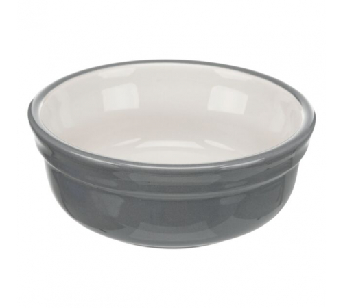 Trixie Napf-Set, Keramik/Metall - petrol/grau - 2 × 1,6 l