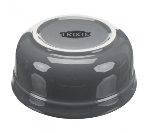 Trixie Napf-Set, Keramik/Metall - petrol/grau - 2 × 1,6 l