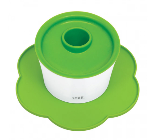 CATIT Silikonmatte Blume - 30 cm - Grün