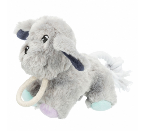 Trixie Junior Plüschhund mit Tau