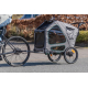 Trixie Fahrrad-Anhänger für große Hunde mit Federung - S