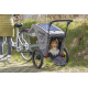 Trixie Fahrrad-Anhänger für große Hunde mit Federung - S