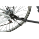 Trixie Fahrrad-Anhänger für Hunde - grau/schwarz - M