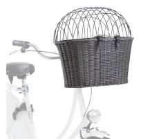 Trixie Front-Fahrradkorb aus Polyrattan