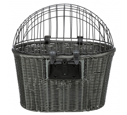 Trixie Front-Fahrradkorb aus Polyrattan