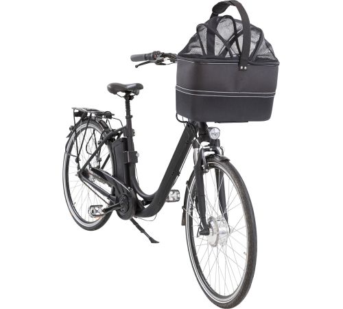 Trixie Front-Fahrradkorb mit Netzhaube