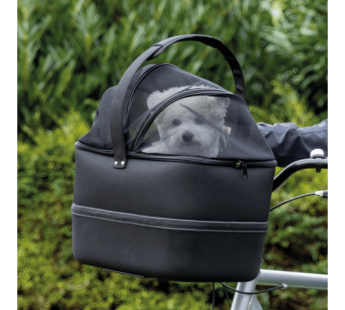 Trixie Front-Fahrradkorb mit Netzhaube