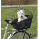 Trixie Fahrradkorb für Gepäckträger aus Weide - schwarz