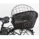 Trixie Fahrradkorb für Gepäckträger aus Weide - schwarz