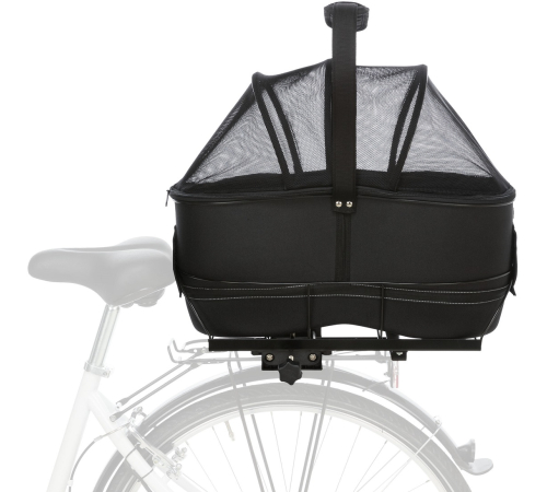 Trixie Hundefahrradkorb Long für breite Gepäckträger