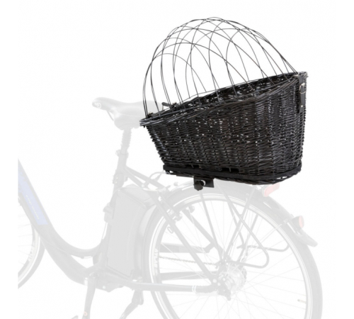 Trixie Fahrradkorb aus Weide für Gepäckträger