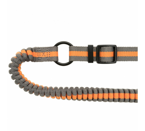 Trixie Jogging-Hundeleine - grafit/papaya