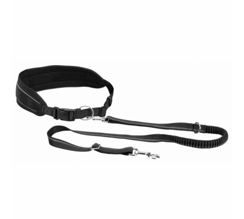 Trixie Bauchgurt mit Leine für mittelgroße und große Hunde - 75-120 cm
