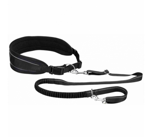 Trixie Bauchgurt mit Leine für mittelgroße und große Hunde - 75-120 cm