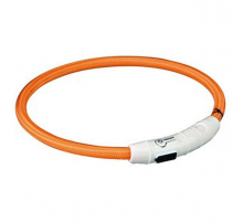 Trixie Flash Leuchtring USB Orange - M-L