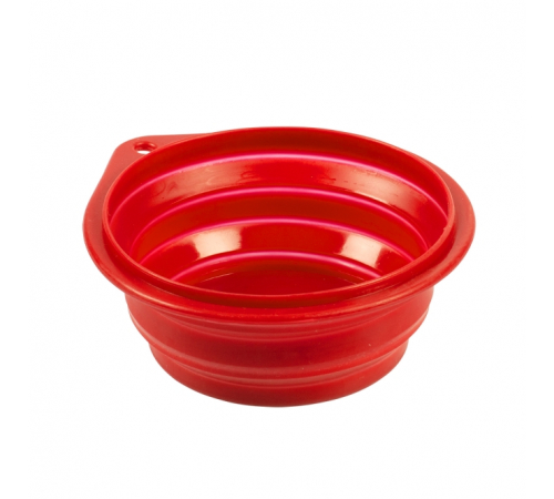 Duvo Silikon-Reisenapf - rot - 1000ml-18cm