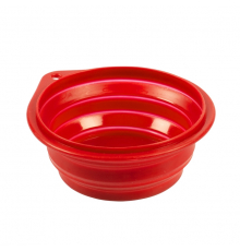 Duvo Silikon-Reisenapf - rot - 500ml-14cm