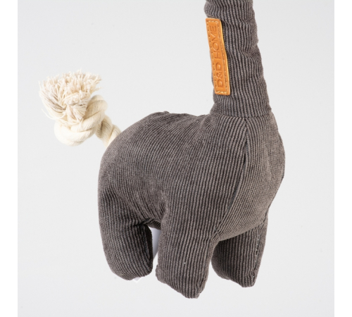 D&D Hundespielzeug George Cordstoff - grau - 26cm
