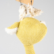 D&D Hundespielzeug George Chenille - gelb - 26cm