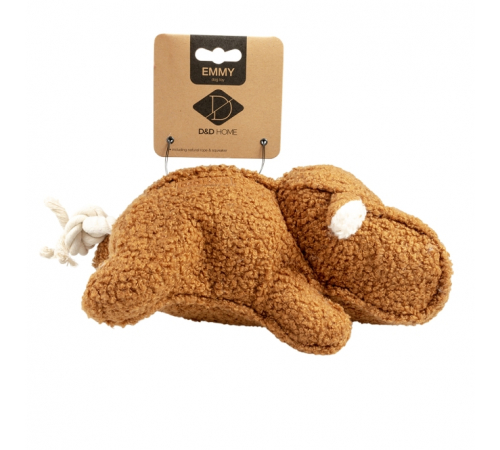 D&D Hundespielzeug Emmy Teddystoff - braun