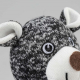 Duvoplus Plüschtier Tumbly Bär - schwarz