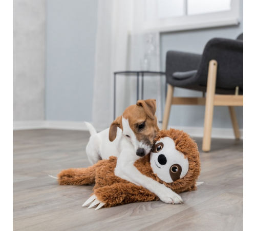 Trixie Hundespielzeug Faultier aus Plüsch - 56 cm