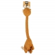 D&D Hundespielzeug George Teddystoff - braun - 52cm