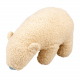 D&D Hundespielzeug Banjo Teddystoff - beige - S - 22x12x13cm