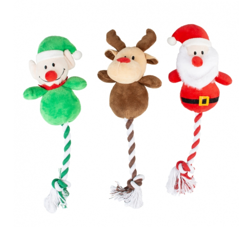 Duvoplus Xmas Plüschtier mit Seil
