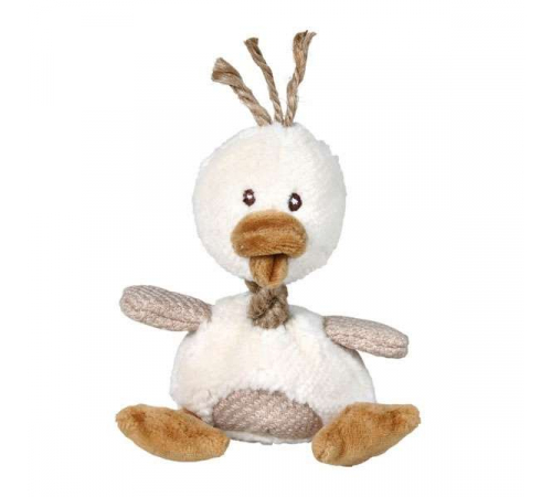 Trixie Ente aus Plüsch und Stoff - 15 cm