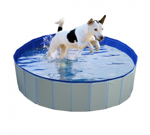 Duvoplus Hundepool - blau - Ø80x30cm
