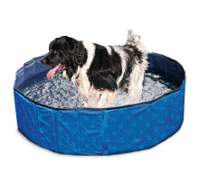 Karlie Flamingo DOGGY POOL Swimmingpool für Hunde - Blau gemustert - 160 cm