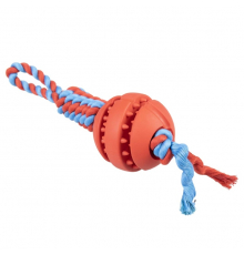 Duvoplus Rubrop Zerrseil mit Ball - rot