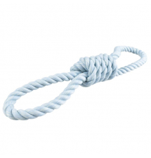 Duvoplus Flossy Zerrseil 2 Schlaufen - blau