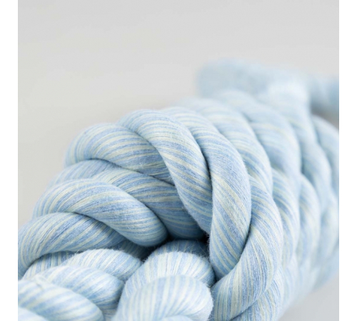 Duvoplus Flossy Zerrseil 2 Schlaufen - blau