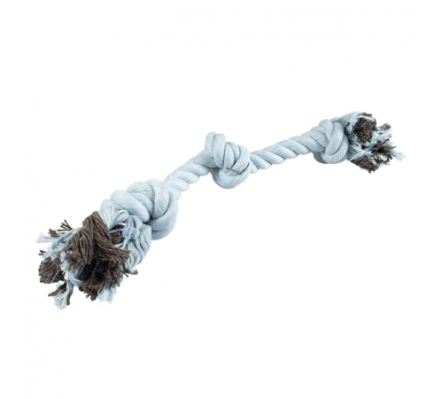 Duvoplus Flossy Seil mit 3 Knoten - blau