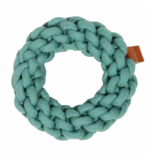 D&D Baumwollring Ben - blau - 19 x 19 x 5cm