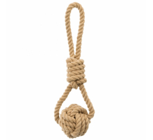 Trixie BE NORDIC Spieltau mit eingeflochtenem Ball - ø 7/20 cm
