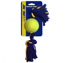 PETSPORT Medium-2-Knotenseil mit Ball