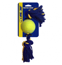 PETSPORT Medium-2-Knotenseil mit Ball