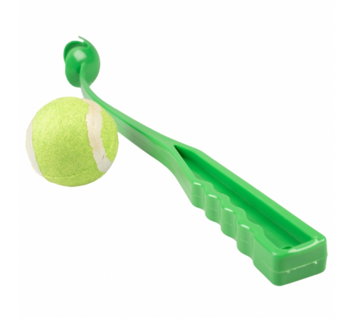 Duvoplus Tennisballwerfer - grün - 40 cm