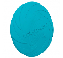 Trixie Dog Disc Naturgummi-Frisbee, schwimmend - 18 cm
