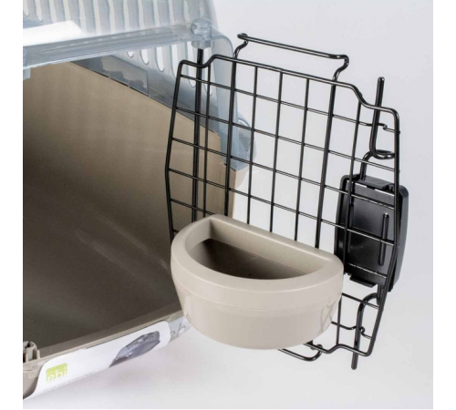 EBI Transportbox Adventurer - Transparent/Grau - 49 x 32 x 32cm - max. 10kg