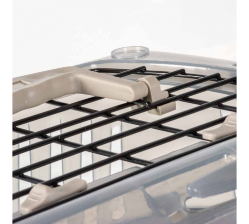 EBI Transportbox Adventurer - Transparent/Grau - 49 x 32 x 32cm - max. 10kg
