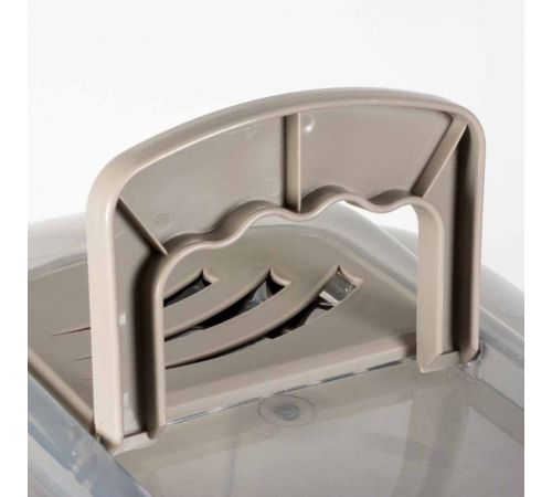 EBI Transportbox Adventurer - Transparent/Grau - 49 x 32 x 32cm - max. 10kg