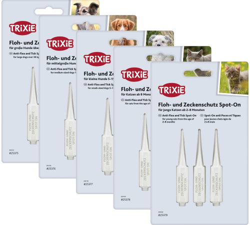 Trixie Floh- und Zeckenschutz Spot-On, Katze - Katze 2-8 Mon.