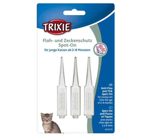 Trixie Floh- und Zeckenschutz Spot-On, Katze - Katze 2-8 Mon.