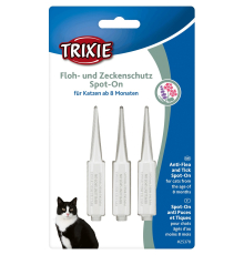 Trixie Floh- und Zeckenschutz Spot-On, Katze - Katze über 8 Mon.