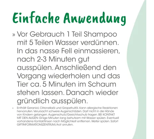 Средство по уходу за животными - cdVet insektoVet Shampoo 200 ml